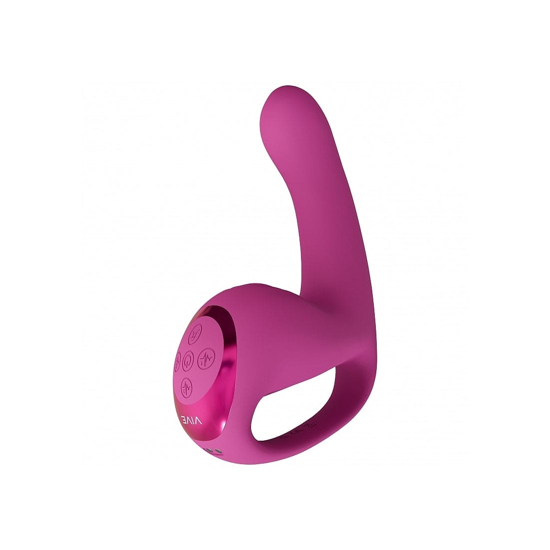 Shots Vive Riko Triple Thumper with Finger Motion Vibrator Pink - Rolik®