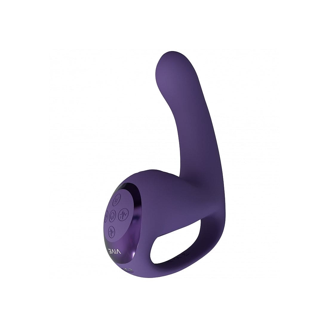 Shots Vive Riko Triple Thumper with Finger Motion Vibrator Purple - Rolik®