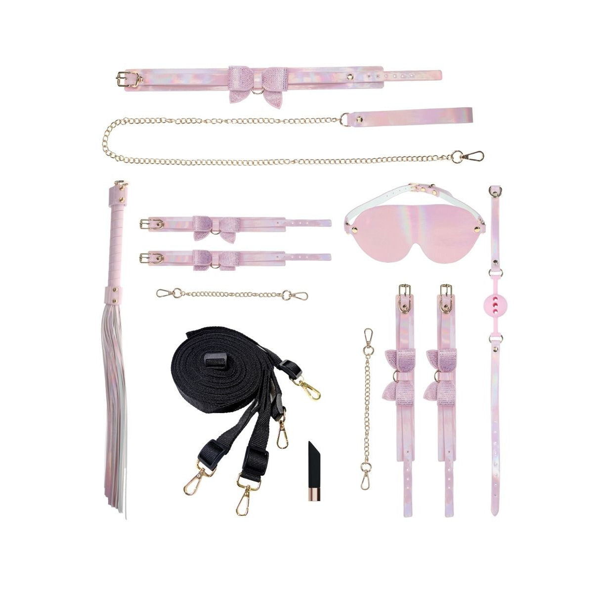 Shots Ouch! Bag Bondage Kit Paris Pink - Rolik®