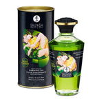 Shunga Aphrodisiac Warming Oil – Kissable Heating Massage Green Tea