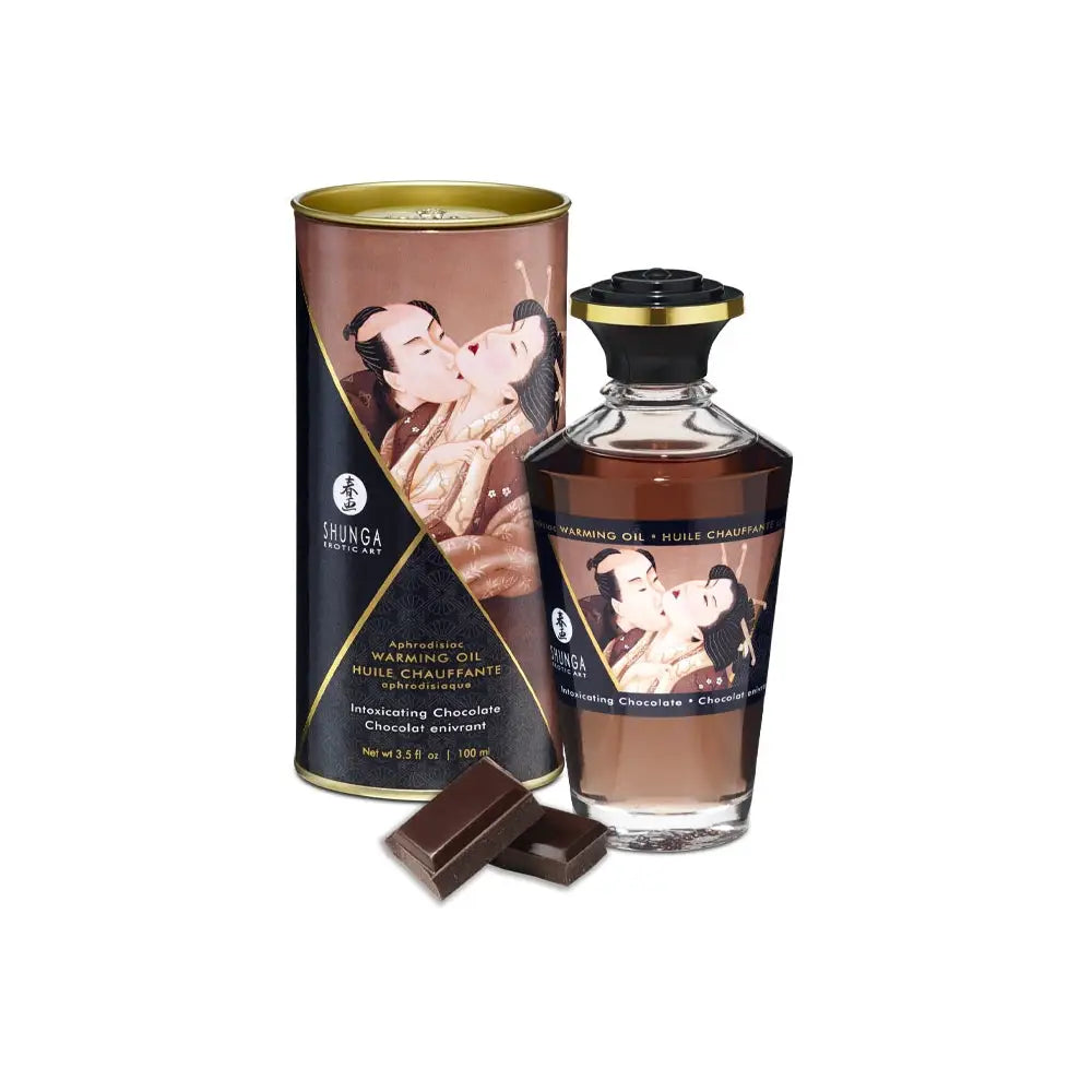 Shunga Aphrodisiac Warming Oils - Chocolate - Massage Oil