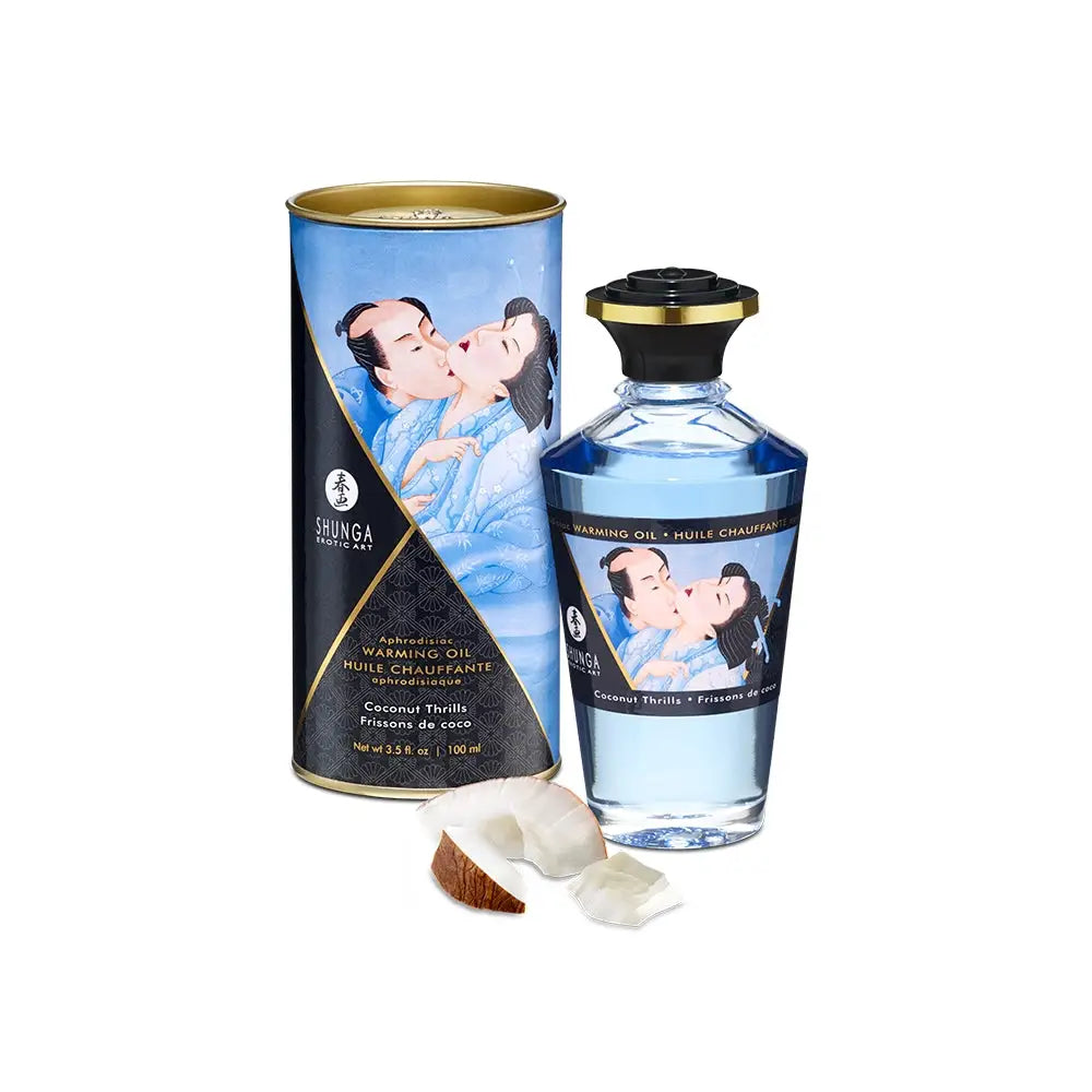 Shunga Aphrodisiac Warming Oils - Coconut - Massage Oil