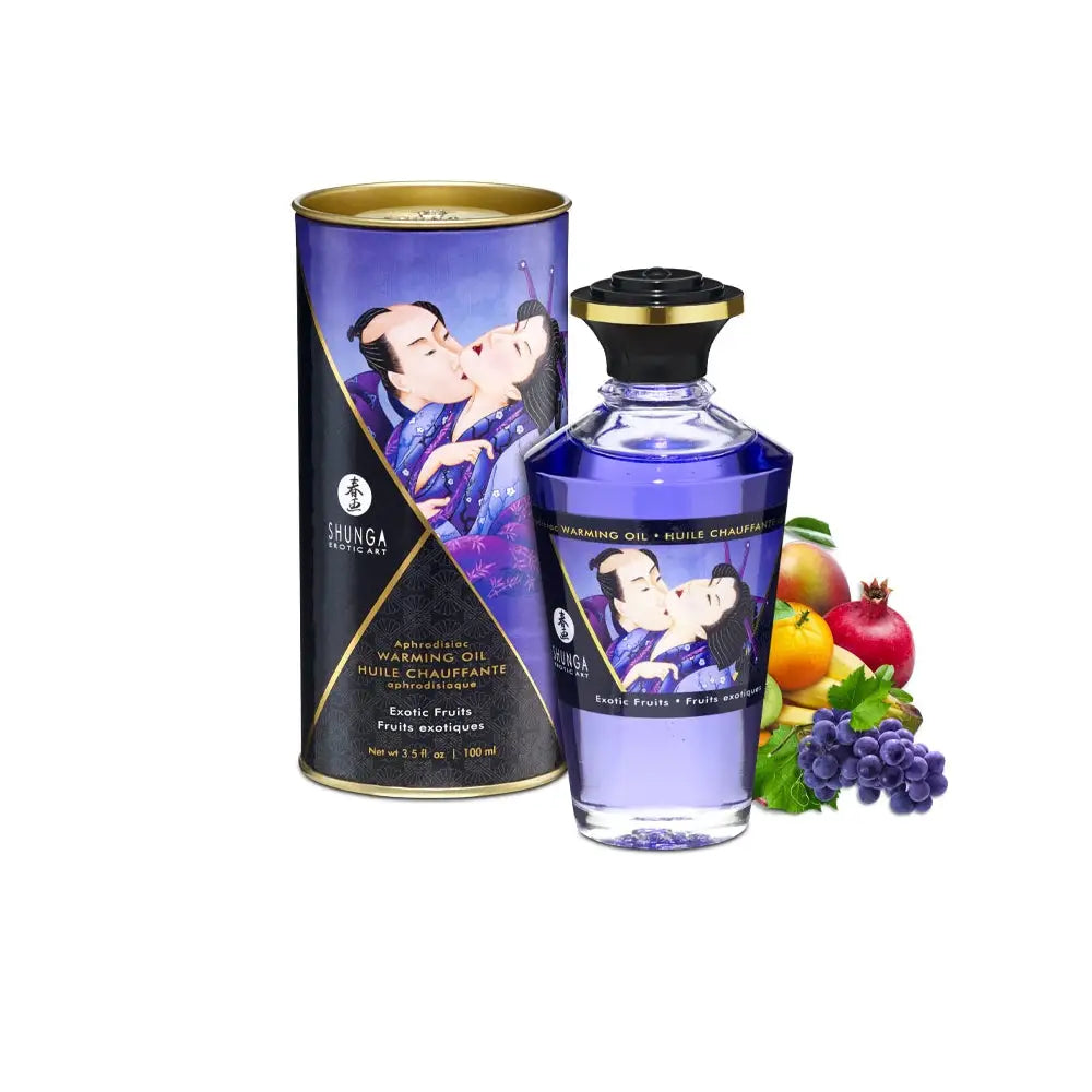 Shunga Aphrodisiac Warming Oils - Exotic Fruits - Massage Oil