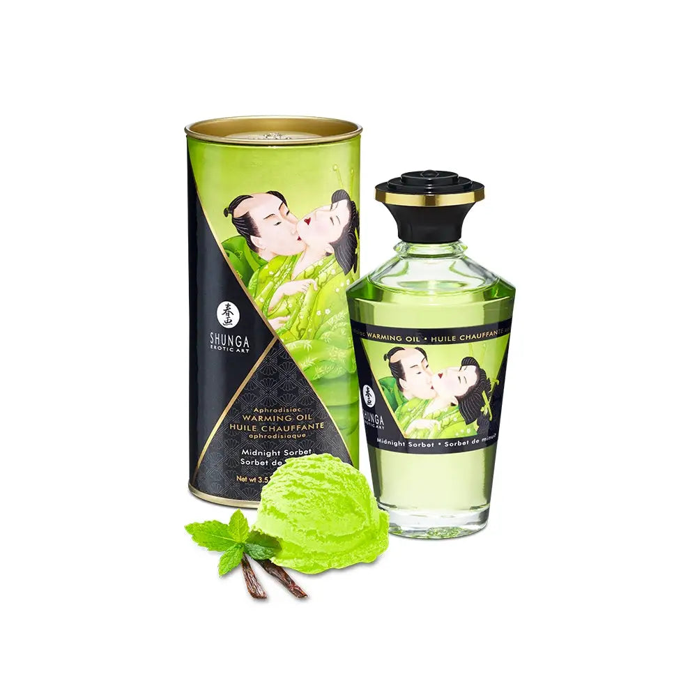 Shunga Aphrodisiac Warming Oils - Midnight Sorbet - Massage Oil