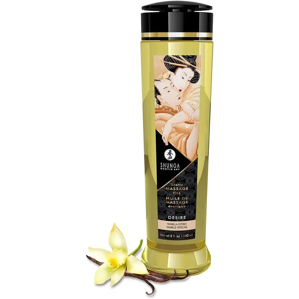 Shunga Erotic Massage Oil Desire - Vanilla Fetish