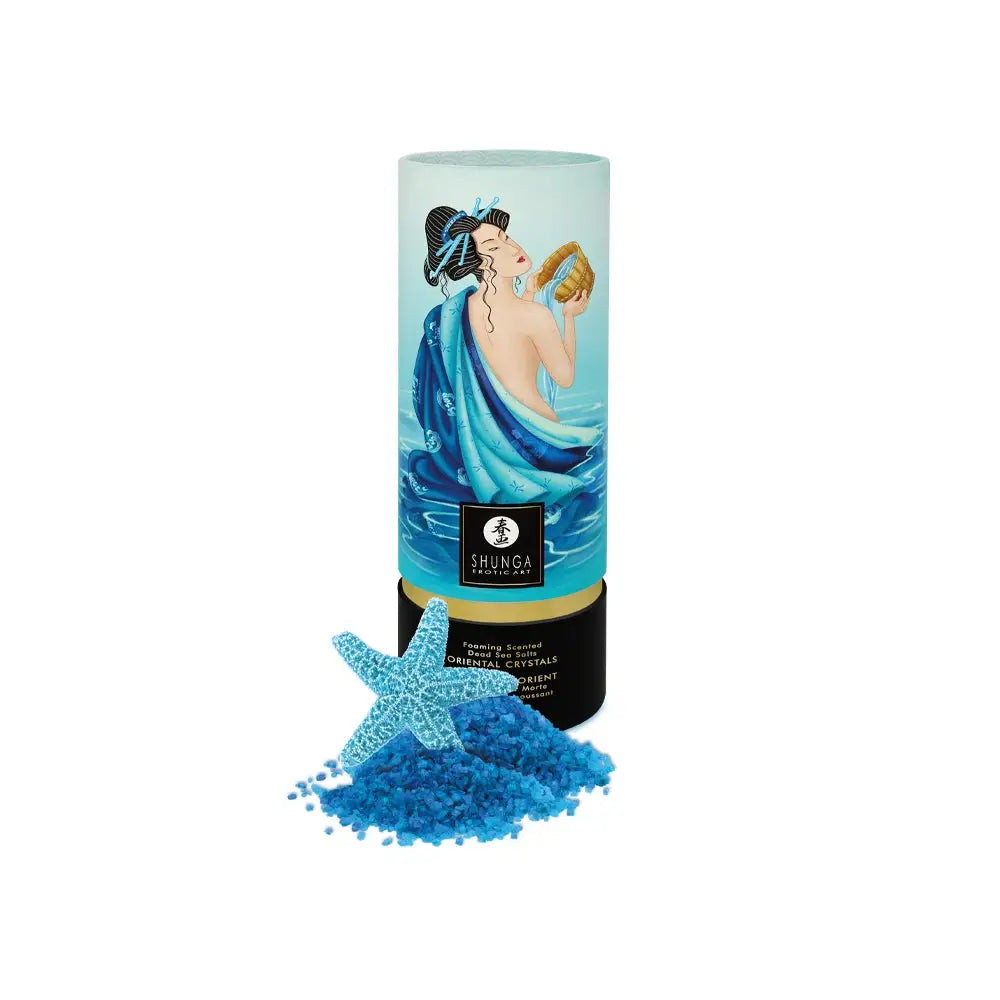 Shunga Foaming Scented Dead Sea Salts - Ocean Temptations - Bath