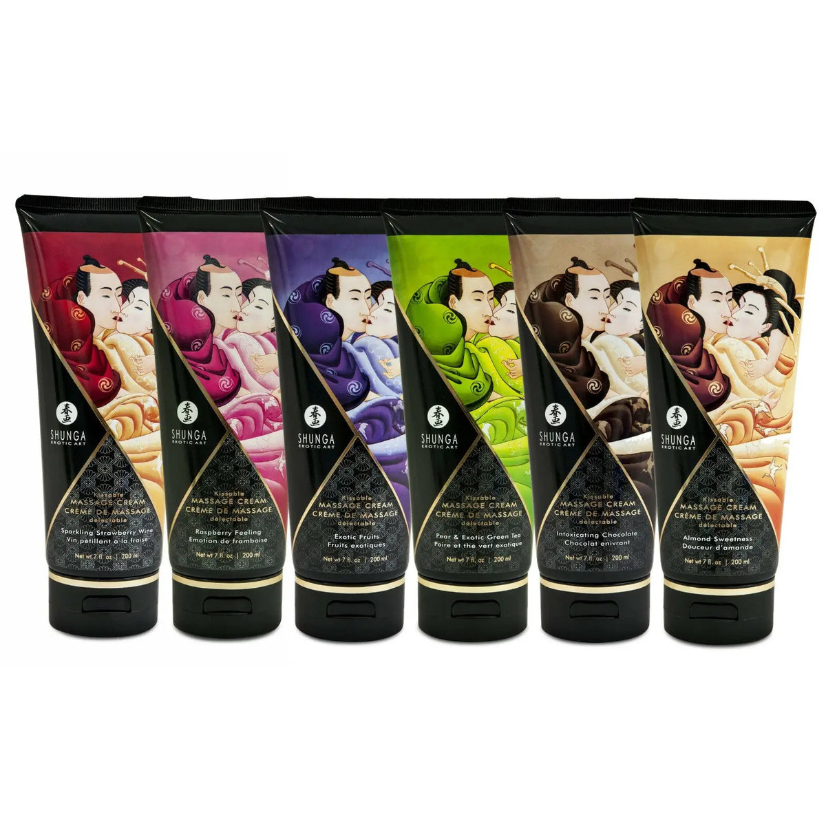 Shunga Kissable Massage Cream | Edible Body Lotion for Couples