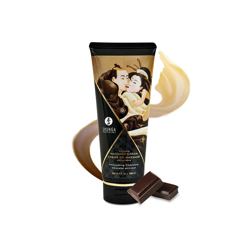 Shunga Kissable Massage Cream - Intoxicating Chocolate - Lotion