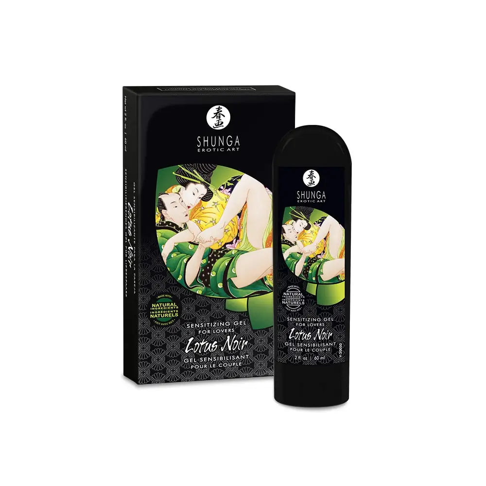 Shunga Lotus Noir Sensitizing Gel for Lovers - Enhancers