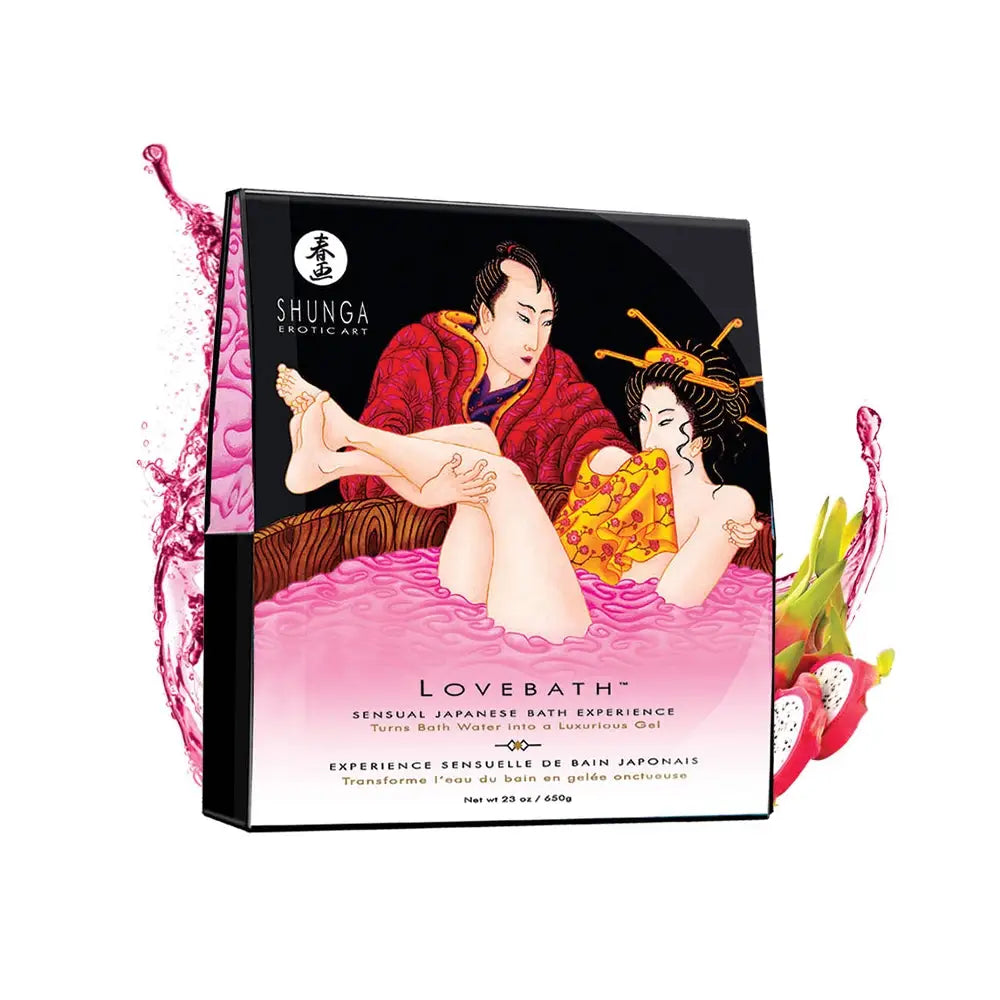 Shunga Lovebath™ - A Sensual Bath Experience - Dragon Fruit - Bubble