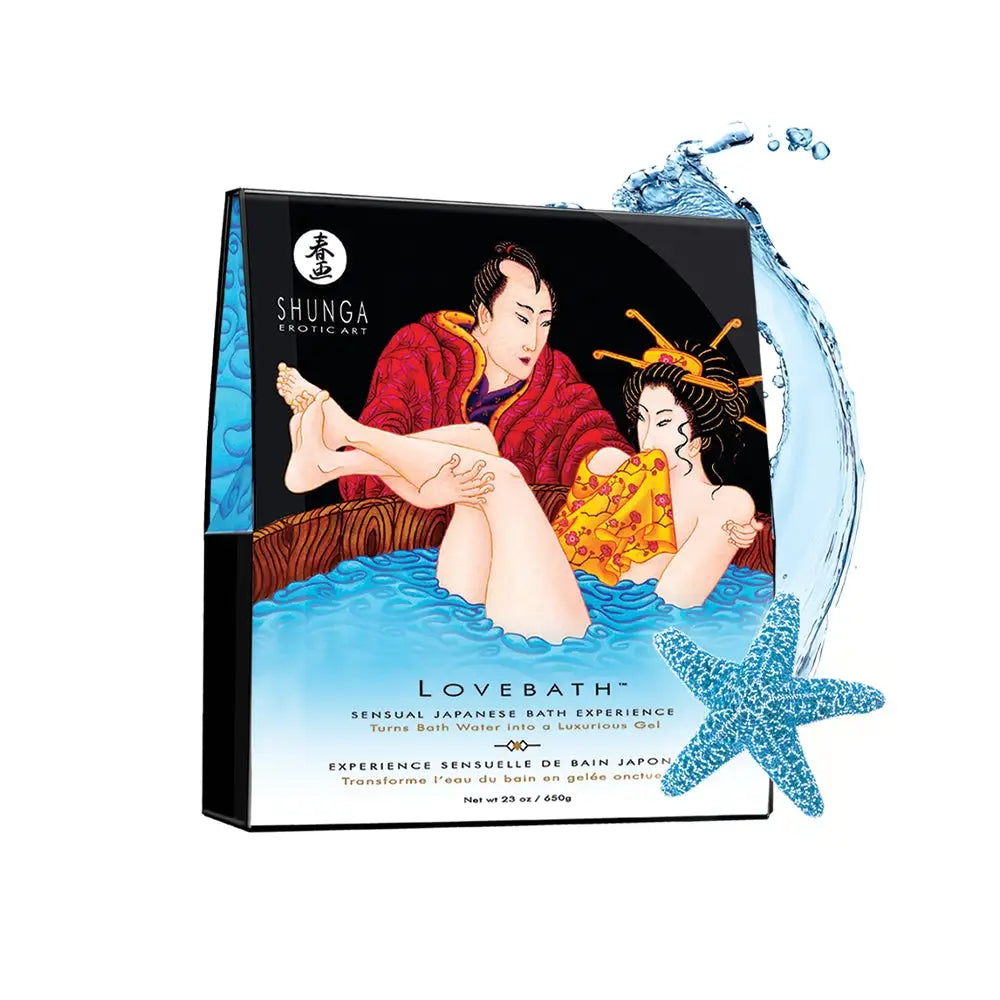 Shunga Lovebath™ - A Sensual Bath Experience - Ocean Temptations - Bubble