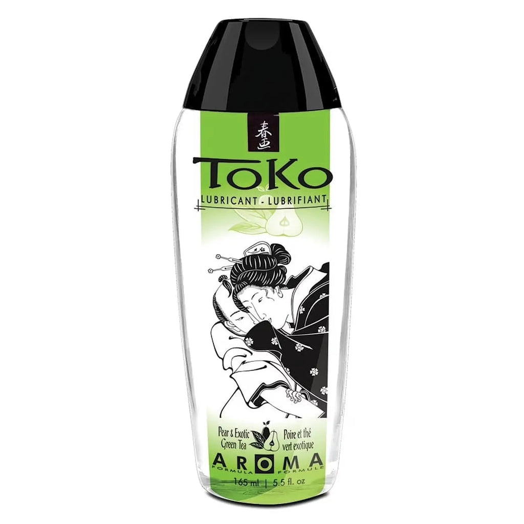 Shunga Toko Aroma Water-Based Flavored Lubricant Pear & Green Tea