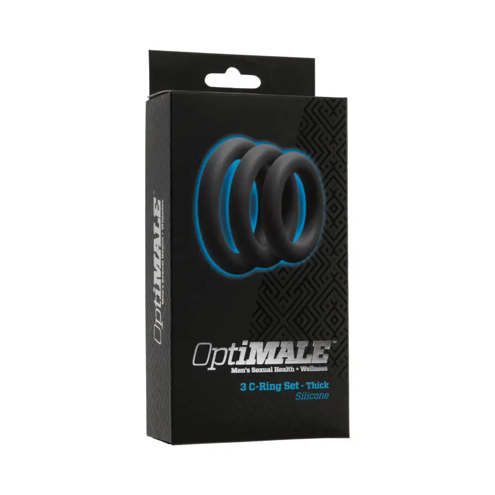 Doc Johnson Optimale 3 C-Ring Set Thick Gray Rolik®