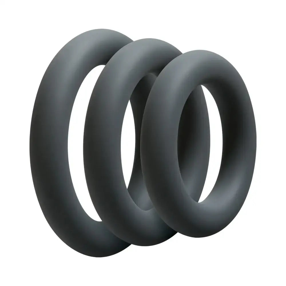Doc Johnson Optimale 3 C-Ring Set Thick Gray Rolik®
