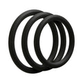 Doc Johnson Optimale 3 C-Ring Set Thin Black Rolik®