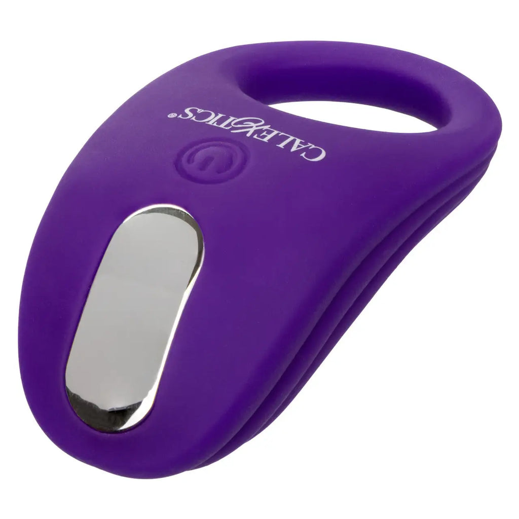 CalExotics® Silicone Passion Enhancer Vibrating C - Ring - Rolik®