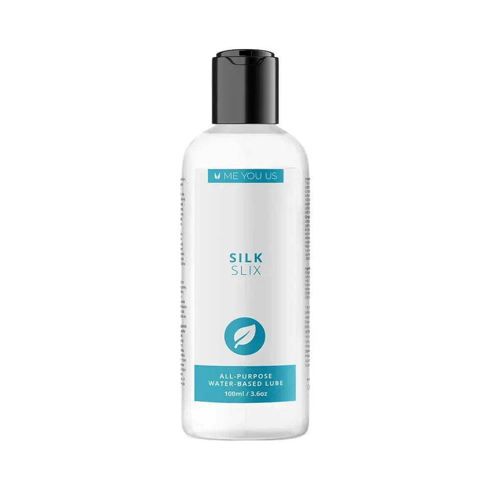 Me You Us Silk Slix Hybrid Lubricant – Silky Skin-Nourishing Formula 3.4 fl. oz. / 100mL
