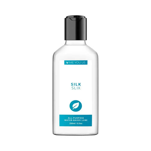 Me You Us Silk Slix Hybrid Lubricant – Silky Skin-Nourishing Formula 8.4 fl. oz. / 250mL