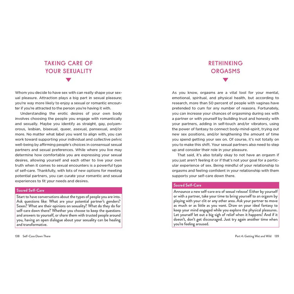 Self Care Down There: A Guide To Your Vagina’s Well - Being - Books