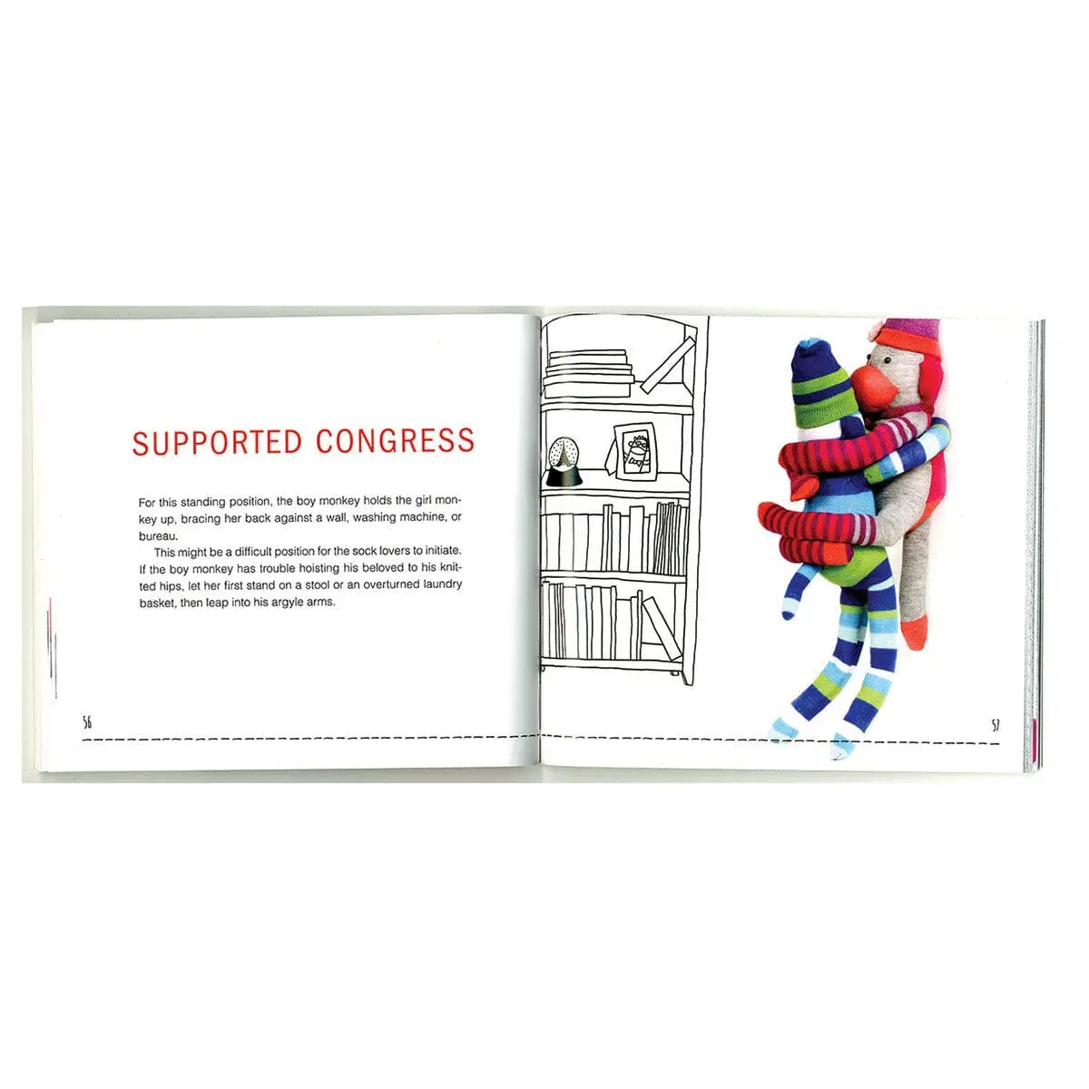 Sock Monkey Kama Sutra: Tantric Sex Positions for Your Naughty Little Monkey - Rolik®