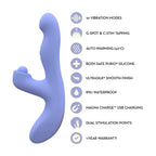 Lilac Simone Tapping Rabbit Vibrator