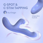 Lilac Simone Tapping Rabbit Vibrator