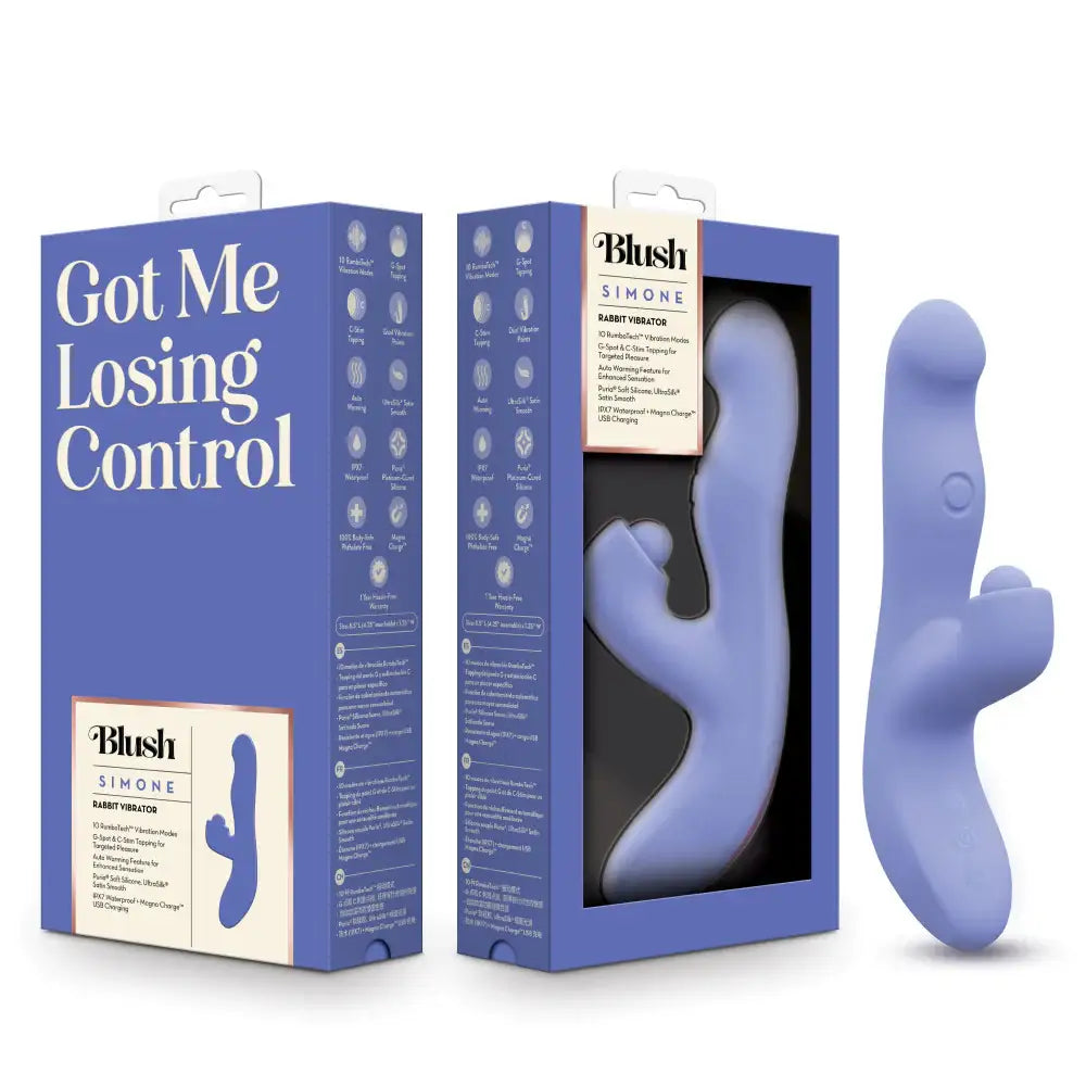 Lilac Simone Tapping Rabbit Vibrator