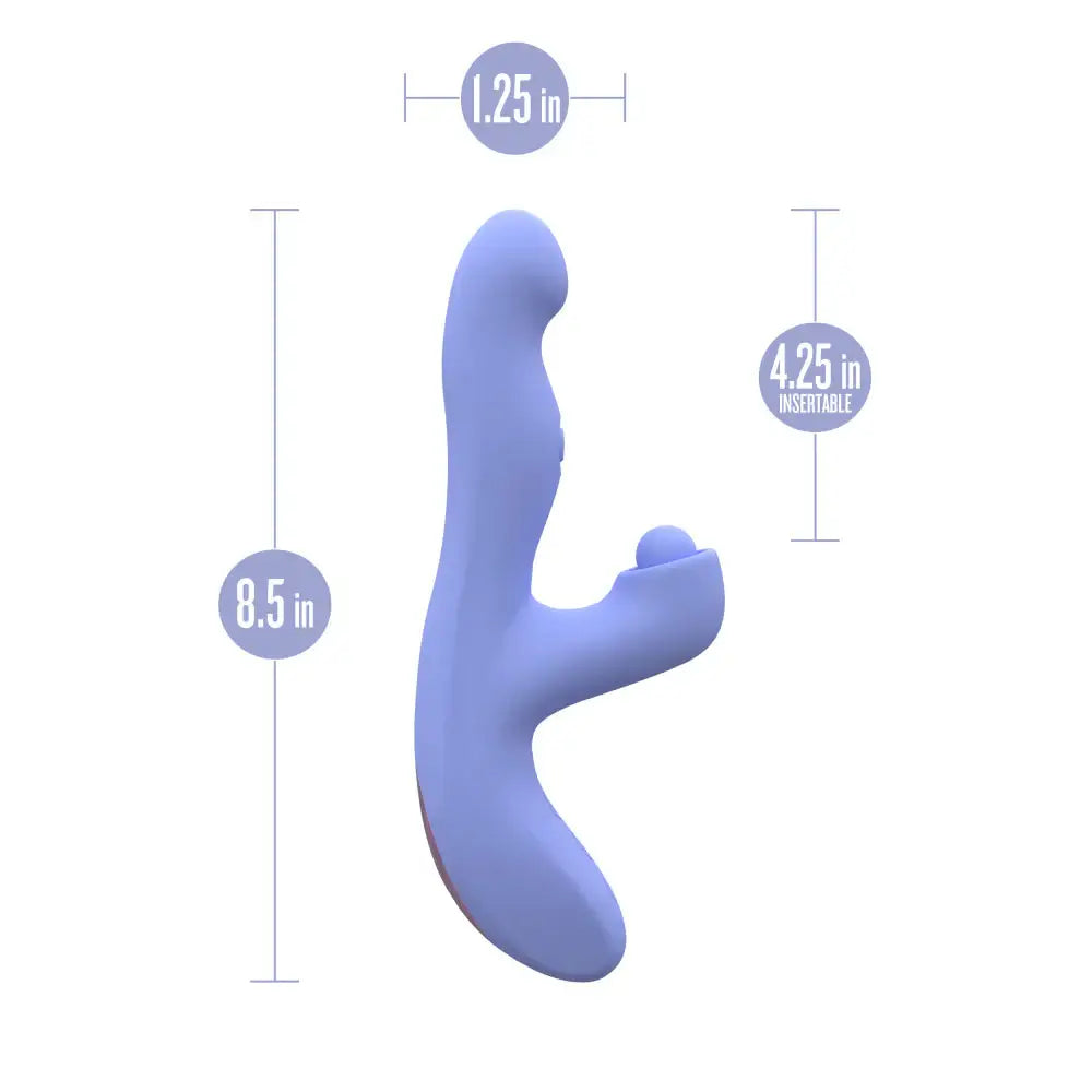 Lilac Simone Tapping Rabbit Vibrator