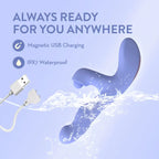 Lilac Simone Tapping Rabbit Vibrator