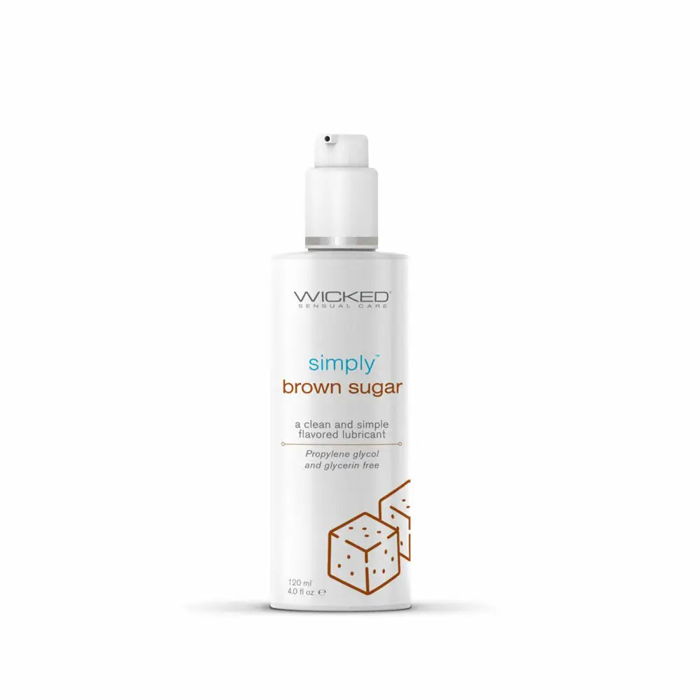 Simply® Flavored Water - Based Lubricant - Brown Sugar