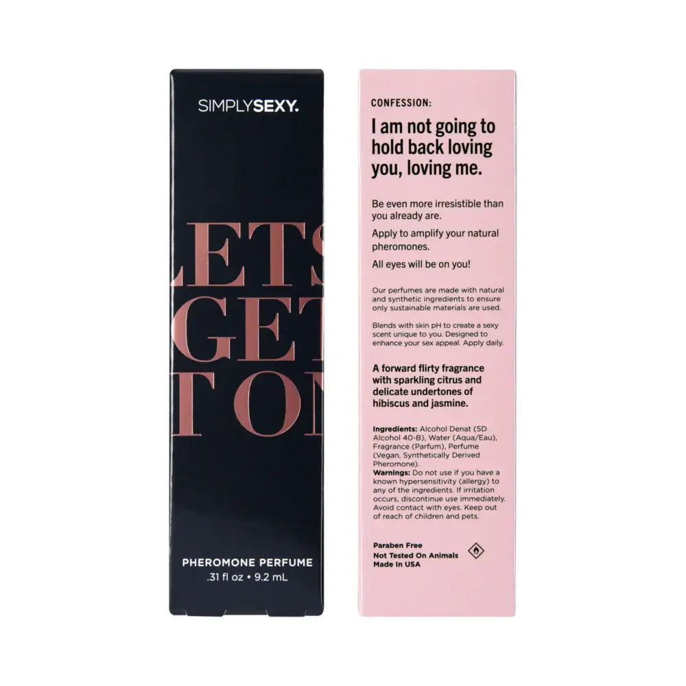 Simply Sexy Pheromone Perfume - Enhancers