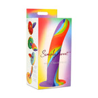 Simply Sweet Rainbow Silicone Dildo - Rolik®