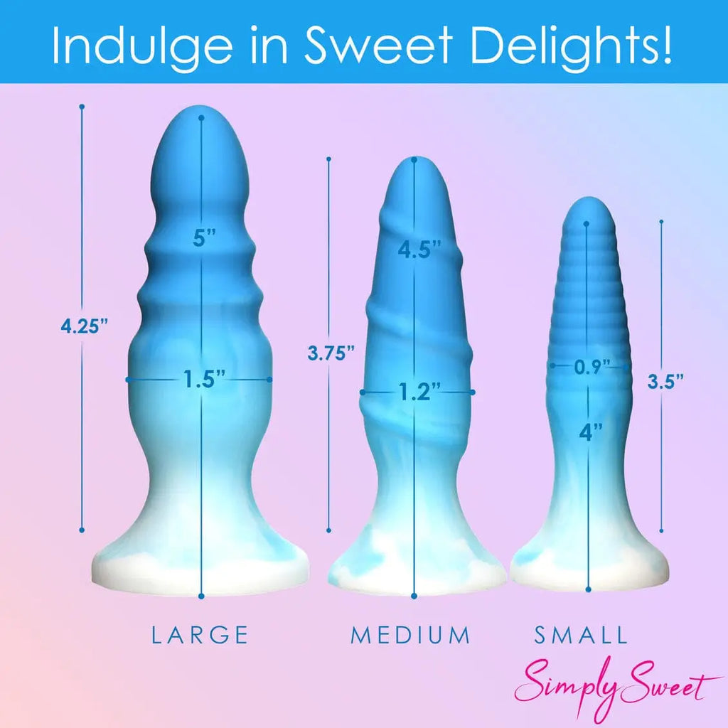 Simply Sweet Silicone Butt Plug Set - Rolik®