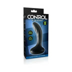 Sir Richards® Control Silicone Ultimate P - Spot Vibrator - Black - Anal Probe