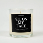 Sit On My Face Glass Candle SUGAR APPLES + SPICE