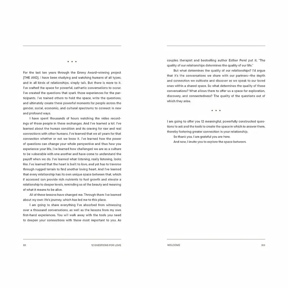 12 Questions for Love - Rolik®