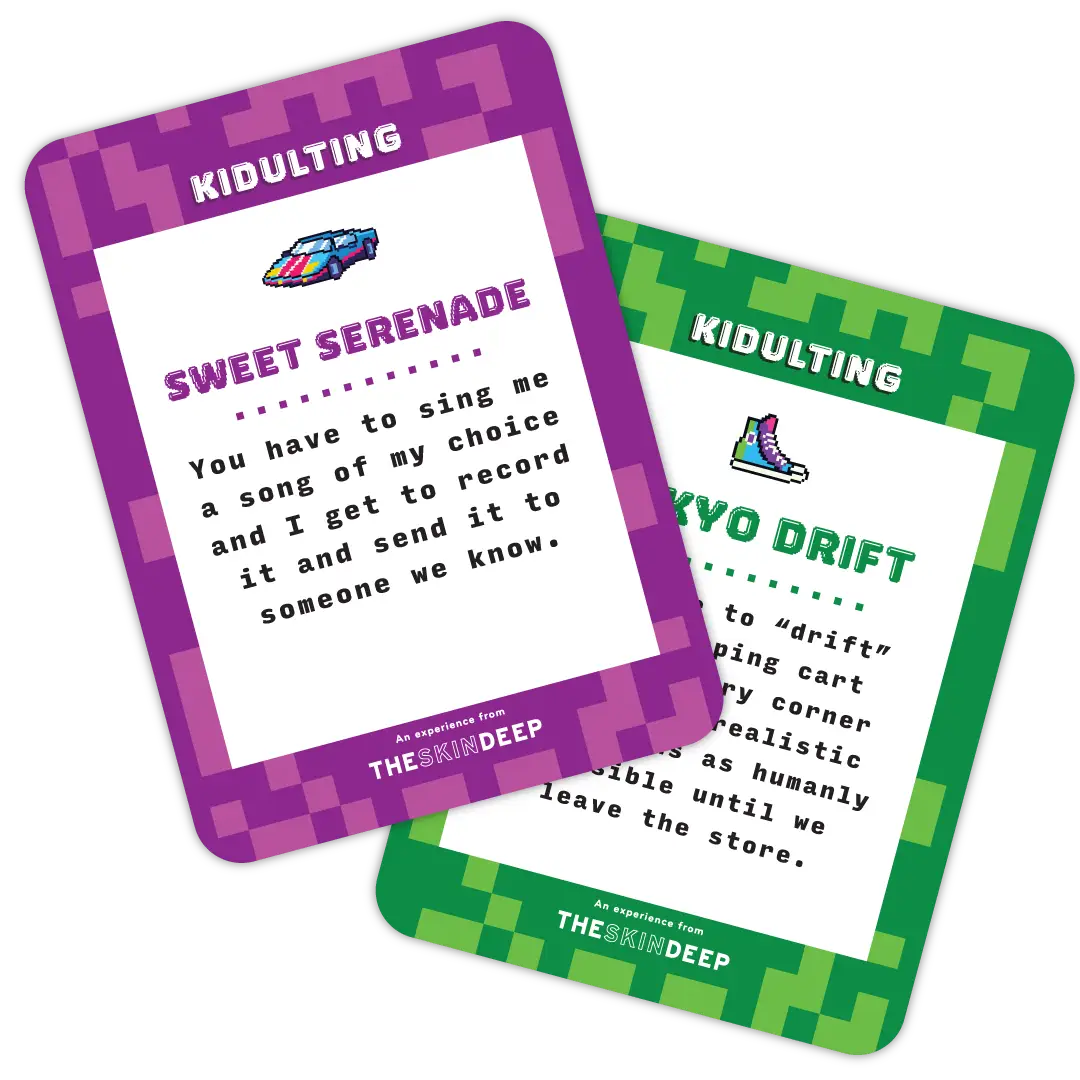 The Skin Deep Kidulting: Game Of Hilarious Prompts