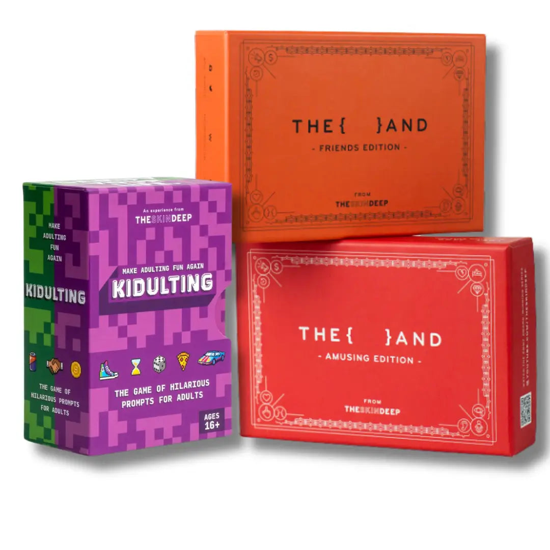 The Skin Deep Kidulting Game Night Bundle