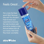 Skins Aqua Water Based Lubricant 4.4 fl. oz.