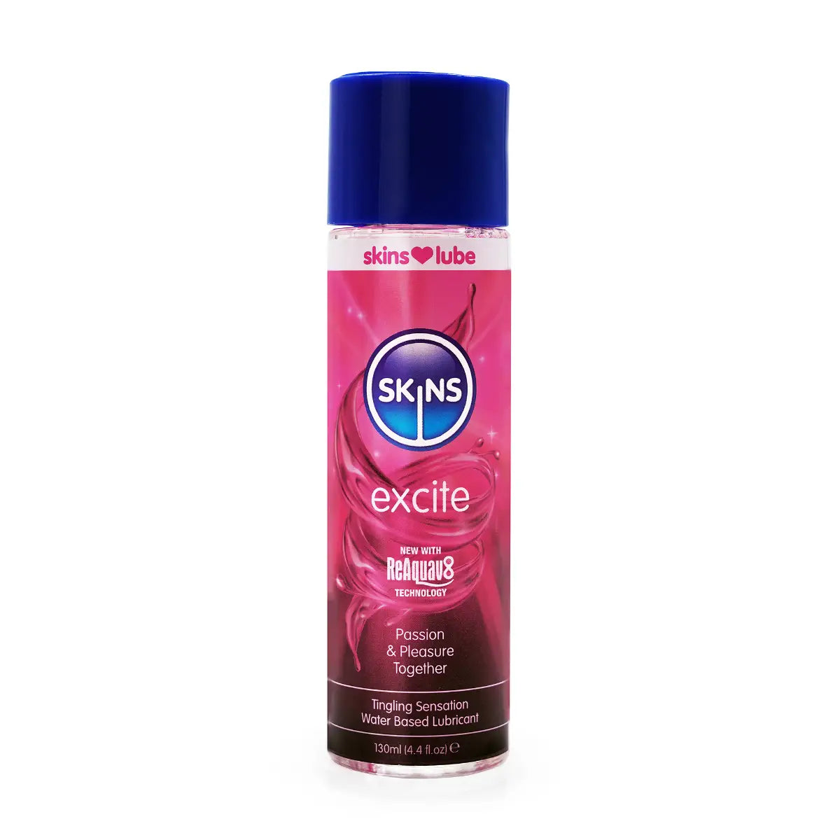 Skins Excite Tingling Water Based Lubricant 4.4 fl. oz.