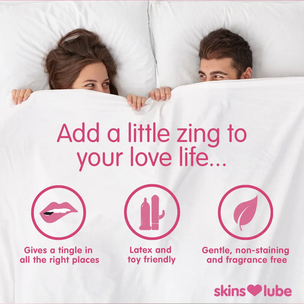Skins Excite Tingling Water Based Lubricant 4.4 fl. oz.