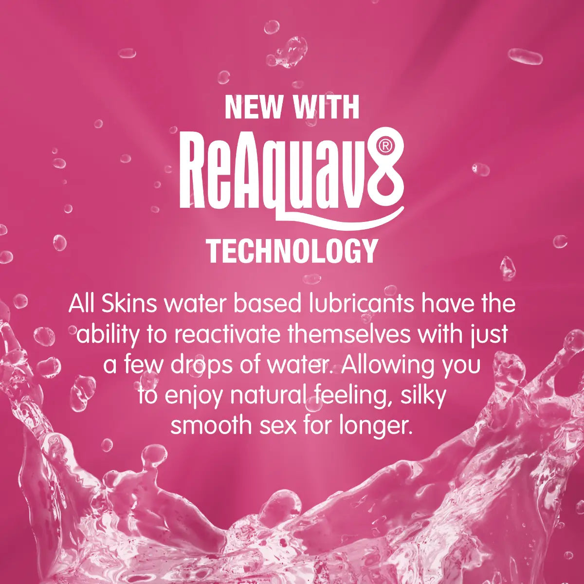 Skins Excite Tingling Water Based Lubricant 4.4 fl. oz.