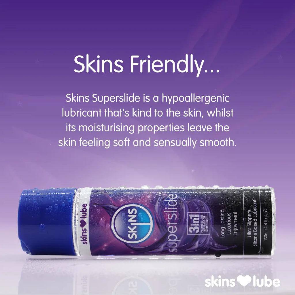 Skins Super Slide Silicone Based Lubricant 4.4 fl. oz.