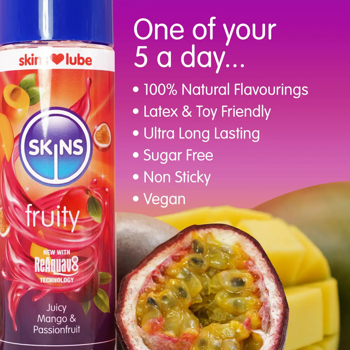 Skins Water - Based Flavored Lubricant