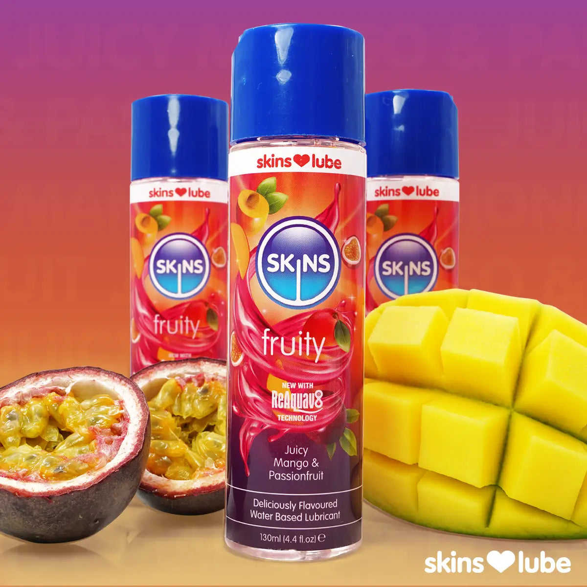 Skins Water - Based Flavored Lubricant