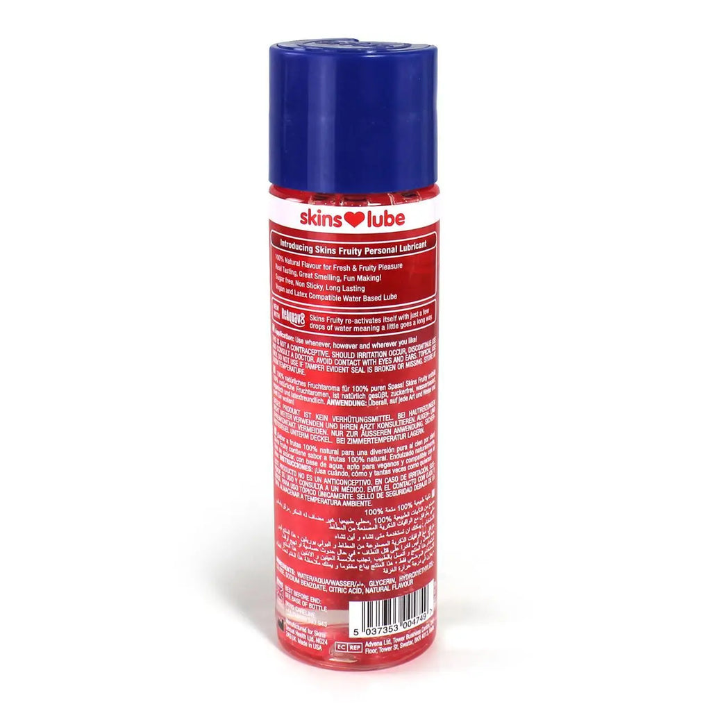 Skins Water - Based Flavored Lubricant