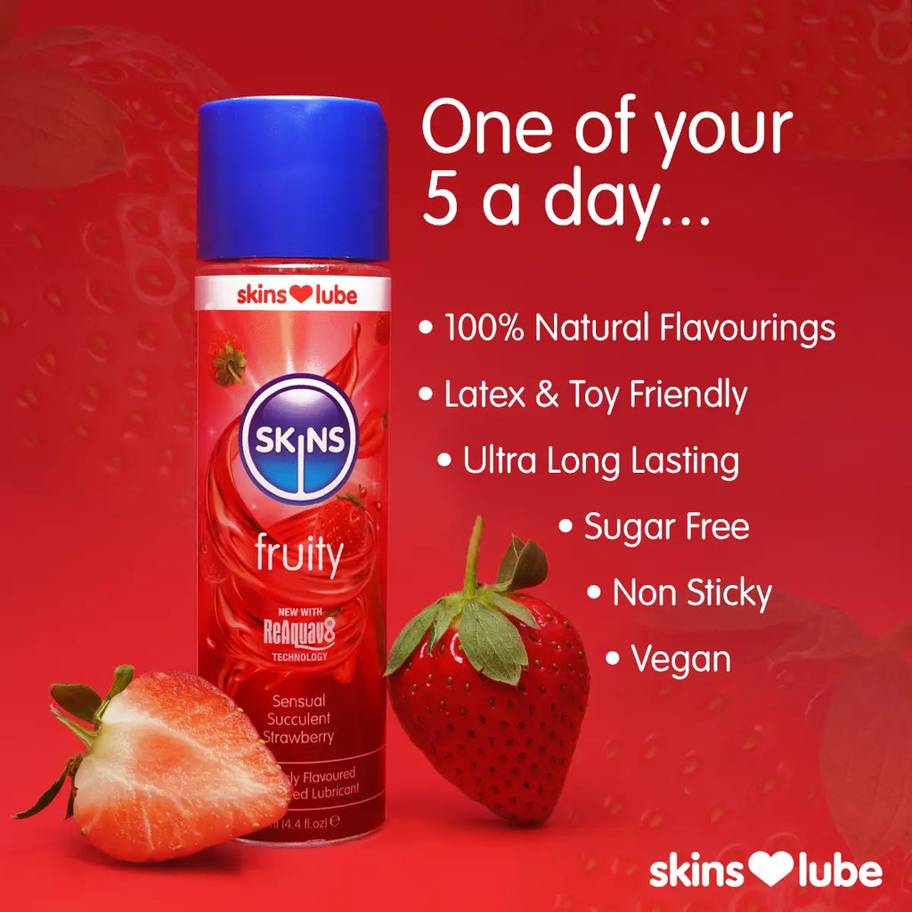 Skins Water - Based Flavored Lubricant