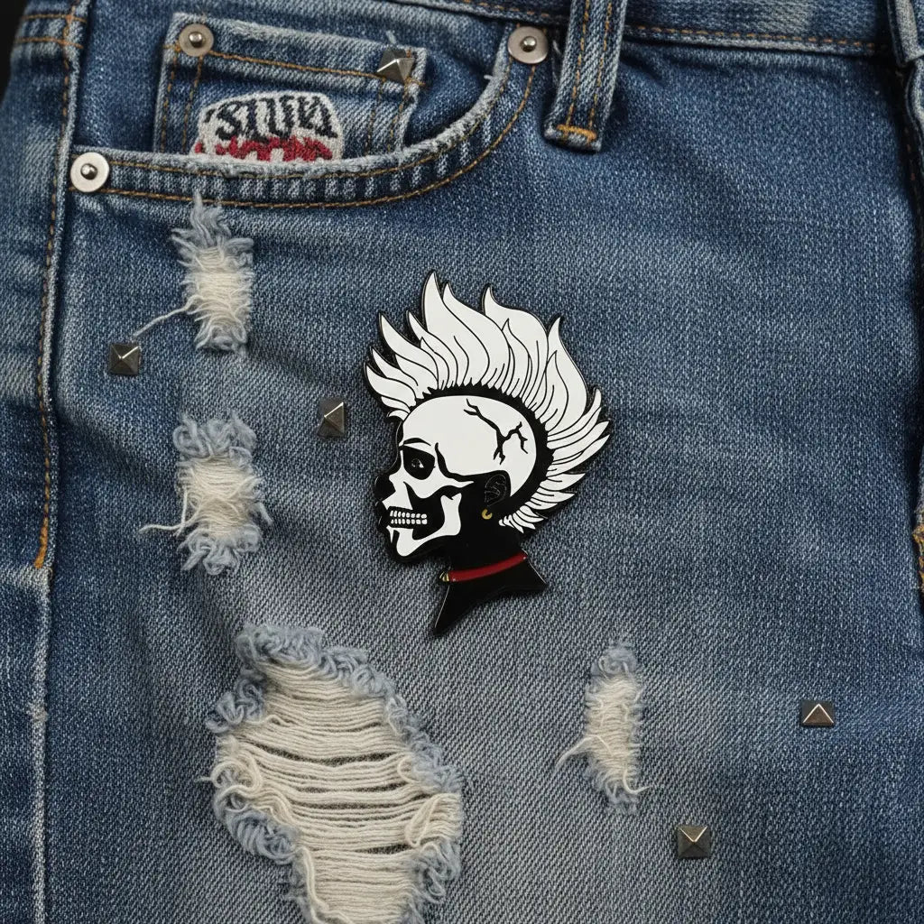 The Skull Enamel Pin