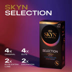 12-Pack SKYN® Selection Mixed Non-Latex Condoms