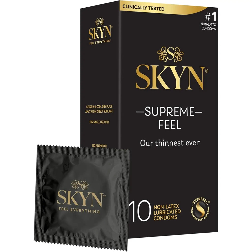 10-Pack SKYN® Supreme Feel Non-Latex Condoms